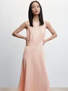 MANGO A-Line Midi Dress