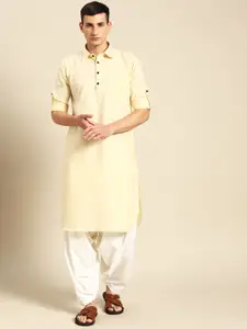 RAJUBHAI HARGOVINDAS Men Pathani Kurta
