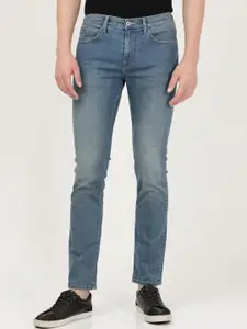 Lee Men Cotton Slim Fit Light Fade Stretchable Jeans
