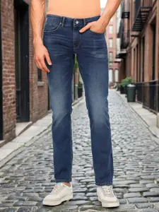Lee Men Tapered Fit Heavy Fade Cotton Stretchable Jeans