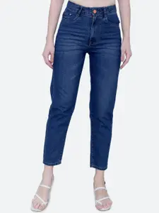 FCK-3 Women Brittney Boyfriend Fit High-Rise Light Fade Jeans