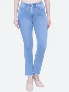 FCK-3 Women Bootilicious Bootcut High-Rise Light Fade Stretchable Jeans