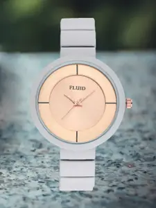 FLUID Women Bracelet Style Straps Analogue Watch FL23-004-WH01
