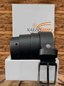 KAEZRI Men Leather Formal Belt