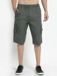 SAPPER Men Slim Fit Cotton Cargo Shorts