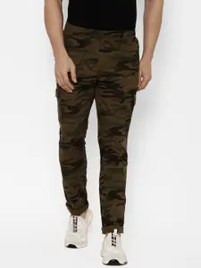 SAPPER Men Camouflage Printed Slim Fit Cargos Trousers