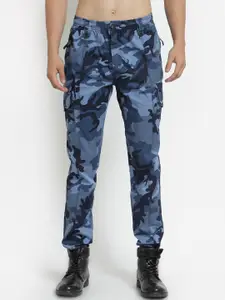 SAPPER Men Camouflage Printed Slim Fit Cotton Cargos Trouser
