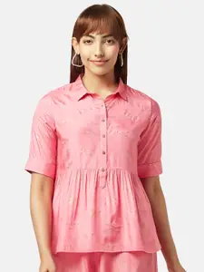 AKKRITI BY PANTALOONS Conversational Printed Shirt Style Top