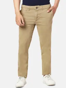 Urban Ranger by pantaloons Men Slim Fit Cotton Trousers