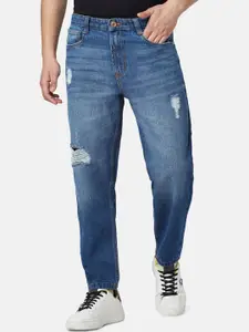 SF JEANS by Pantaloons Men Mildly Distressed Light Fade Jeans