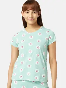 Dreamz by Pantaloons Women Printed Cotton Lounge T-shirt