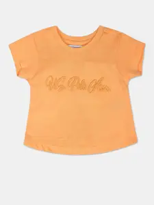 U.S. Polo Assn. Kids Girls Printed T-shirt