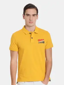 U.S. Polo Assn. Denim Co. Men Cotton Polo Collar Slim Fit T-shirt