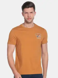 U.S. Polo Assn. Denim Co. Men Brand Logo Printed Cotton T-shirt