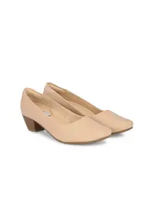 Delize Block Closed Back Pumps