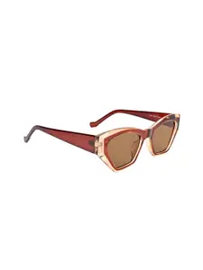 Voyage Women Square Sunglasses with UV Protected Lens 9151MG3643ZZ