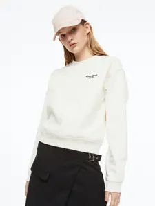 H&M Women  Printed Sweatshirt