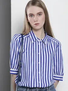 Tommy Hilfiger Women Striped Casual Shirt