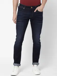 Wrangler Men Straight Fit Light Fade Cotton Jeans