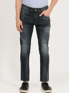 Wrangler Men Slim Fit Heavy Fade Stretchable Cotton Jeans