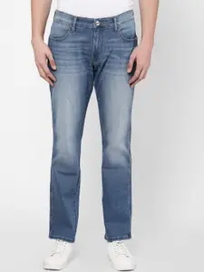 Wrangler Men Millard Straight Fit Heavy Fade Stretchable Jeans