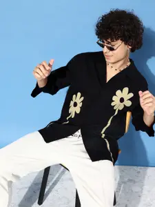 Kook N Keech Pure Cotton Floral Printed Relaxed Fit Casual Shirt