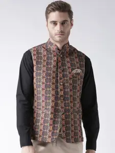 hangup trend Men Printed Woven Nehru Jacket