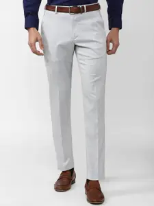 Van Heusen Men Mid Rise Slim Fit Formal Trouser