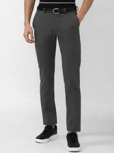 Van Heusen Sport Men Textured Slim Fit Trouser