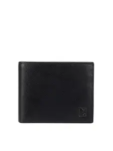 Da Milano Da Milano Men Textured Leather Two Fold Wallet