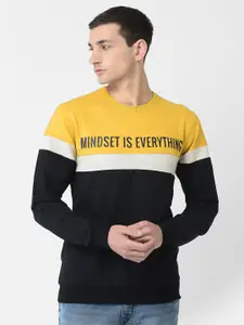 Crimsoune Club Men Colourblocked Sweatshirt