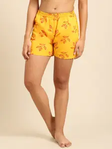 Katn India Women Printed Lounge Shorts