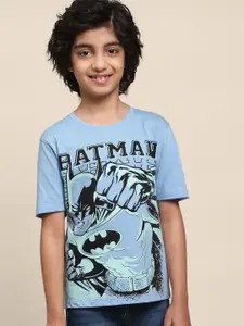 Kids Ville Boys Batman Printed Cotton T-Shirt
