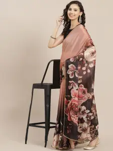 Sangria Floral Printed Saree