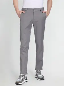 Arrow Sport Men Self Design Textured Original Slim Fit Chinos