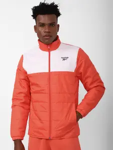 Reebok Men Colourblocked Sporty Jacket