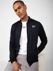 Reebok Men Henley Collar Training FND Bomber Jacket
