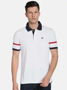 Arrow Sport Men Polo Collar Short Sleeve Pure Cotton T-shirt