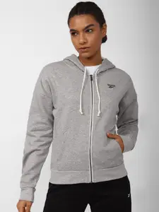 Reebok Women Training Essentials Full Zip Hooded Sweatshirt