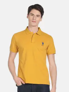 U.S. Polo Assn. Men Polo Collar Slim Fit T-shirt
