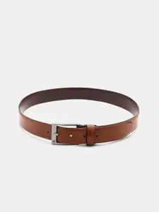 Blackberrys Men Leather Push-Pin Formal Belt