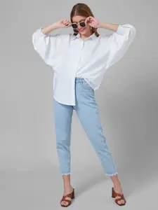 Style Quotient Women Solid Oversized Casual Shirt