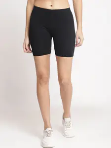 GRACIT Women Cotton Skinny Fit Cycling Sports Shorts
