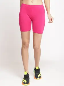 GRACIT Women Cotton Skinny Fit Cycling Sports Shorts