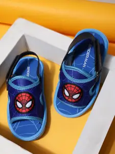 Kids Ville Boys Spiderman Printed Velcro Sandals