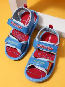 Kids Ville Boys Spider-Man Printed Comfort Sandals