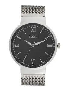 FLUID Men Bracelet Style Straps Analogue Watch FL23-811G-BK01