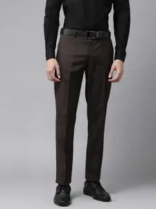 Blackberrys Men Slim Fit Formal Trousers