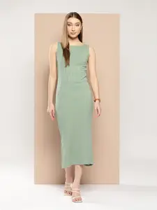 Chemistry Ribbed Bodycon Midi Dress