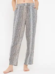 Clovia Clovia Women Printed Cotton Lounge Pants